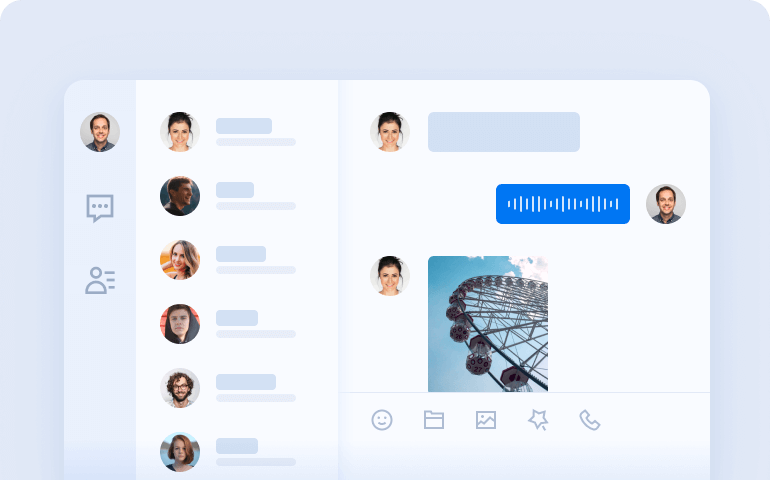 chat image
