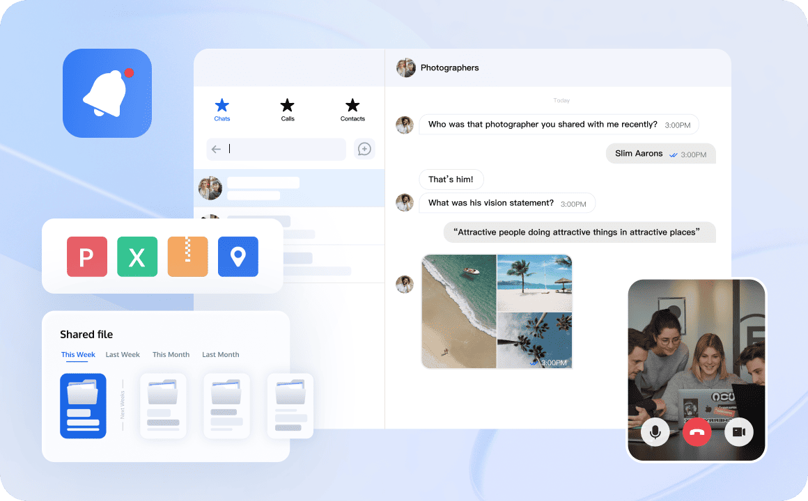 Fosters active student participation through an interactive chat platform
