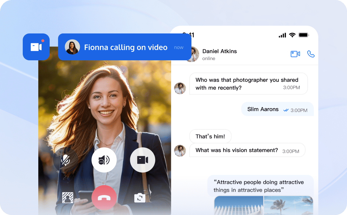 In social messaging, high-clarity and stable voice calls are integral for personal interactions and community engagement